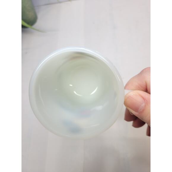 Vintage Mickey Mouse Pepsi Mug, Disney Anchor Hocking Milk Glass 80s - Picture 4 of 5